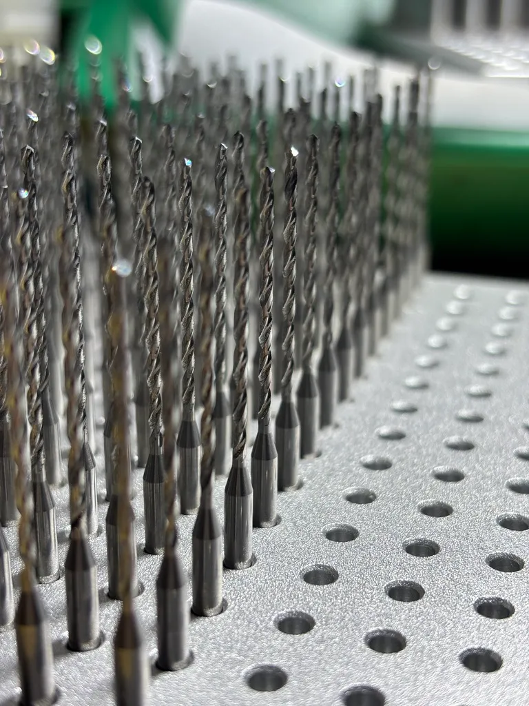 Small diameter deep drills